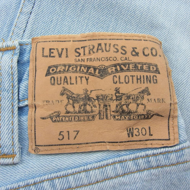 Levi's リーバイス 517 90s デニムパンツ インディゴブルー系 W30【中古】