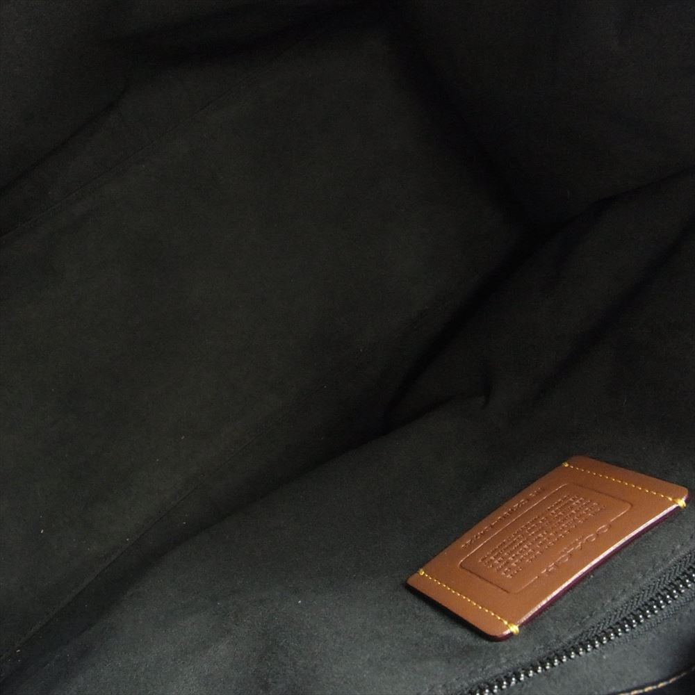 COACH コーチ C2180-C4723 レキシー プレイ シグネチャー キャンバス フィールド トート ブラック系【中古】