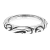 CHROME HEARTS クロムハーツ（原本無）  SCRL BAND スクロール バンド リング 24号【中古】