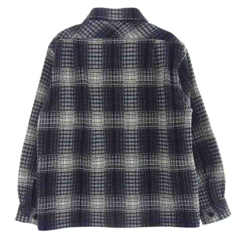 ベドウィンアンドザハートブレイカーズ 23AB5598 L/S WAFFLE CHECK SHIRT JACKET 長袖 ワッフル チェック シャツ ジャケット マルチカラー系 2【新古品】【未使用】【中古】