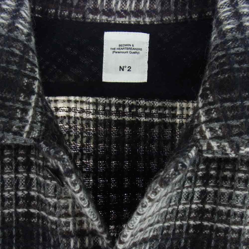 ベドウィンアンドザハートブレイカーズ 23AB5598 L/S WAFFLE CHECK SHIRT JACKET 長袖 ワッフル チェック シャツ ジャケット マルチカラー系 2【新古品】【未使用】【中古】