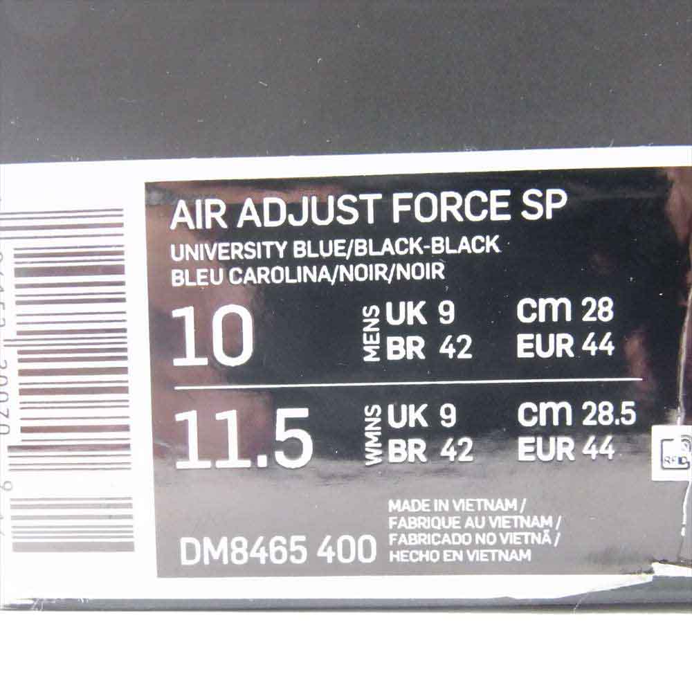 NIKE ナイキ DM8465-400 × AMBUSH Air Adjust Force University Blue and Habanero Red アンブッシュ エアアジャストフォース "ユニバーシティ ブルー アンド ハバネロ レッド スニーカー ライトブルー系 28cm【中古】