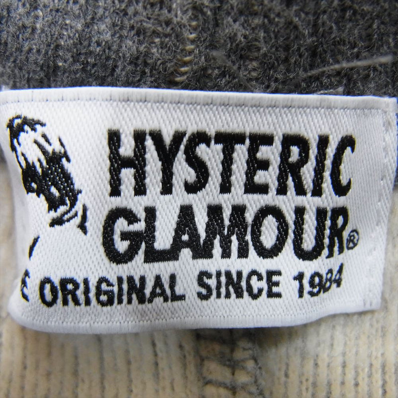 HYSTERIC GLAMOUR ヒステリックグラマー 01203CO03 SUNDAY GIRL プルオーバー 長袖 パーカー ワンピース –  ブランド古着 LIFE