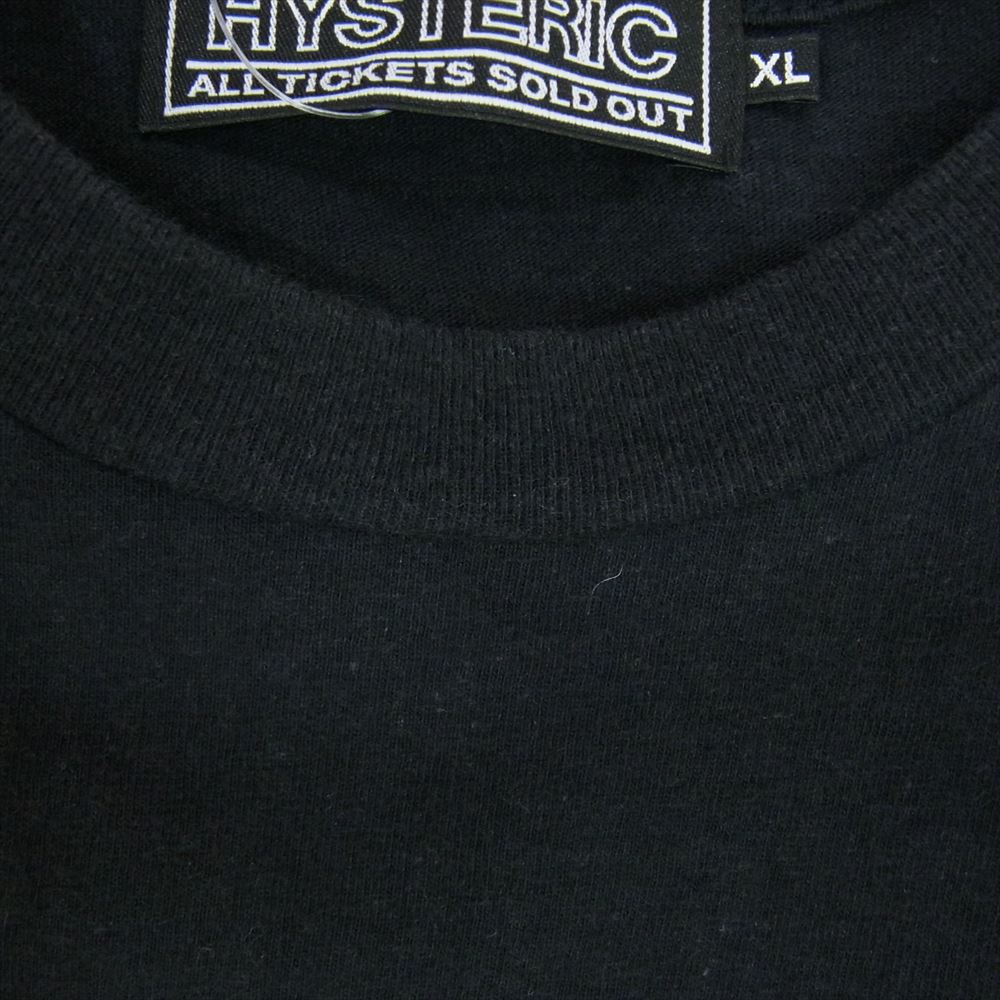 HYSTERIC GLAMOUR ヒステリックグラマー 02241CT26 CANNED HYSTERIC Tシャツ ブラック系 XL【中古】