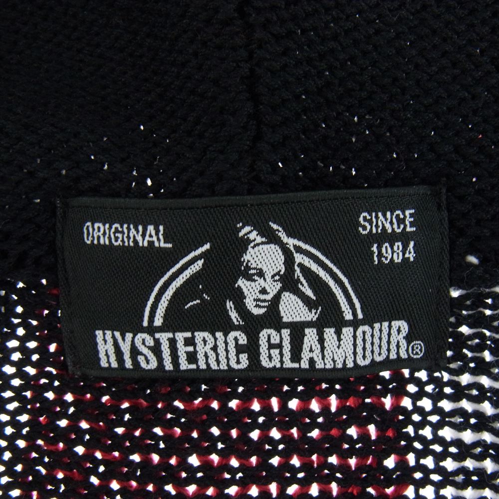 HYSTERIC GLAMOUR ヒステリックグラマー 01171NS11 レディース メキシカン パーカー レッド系 FREE【中古】