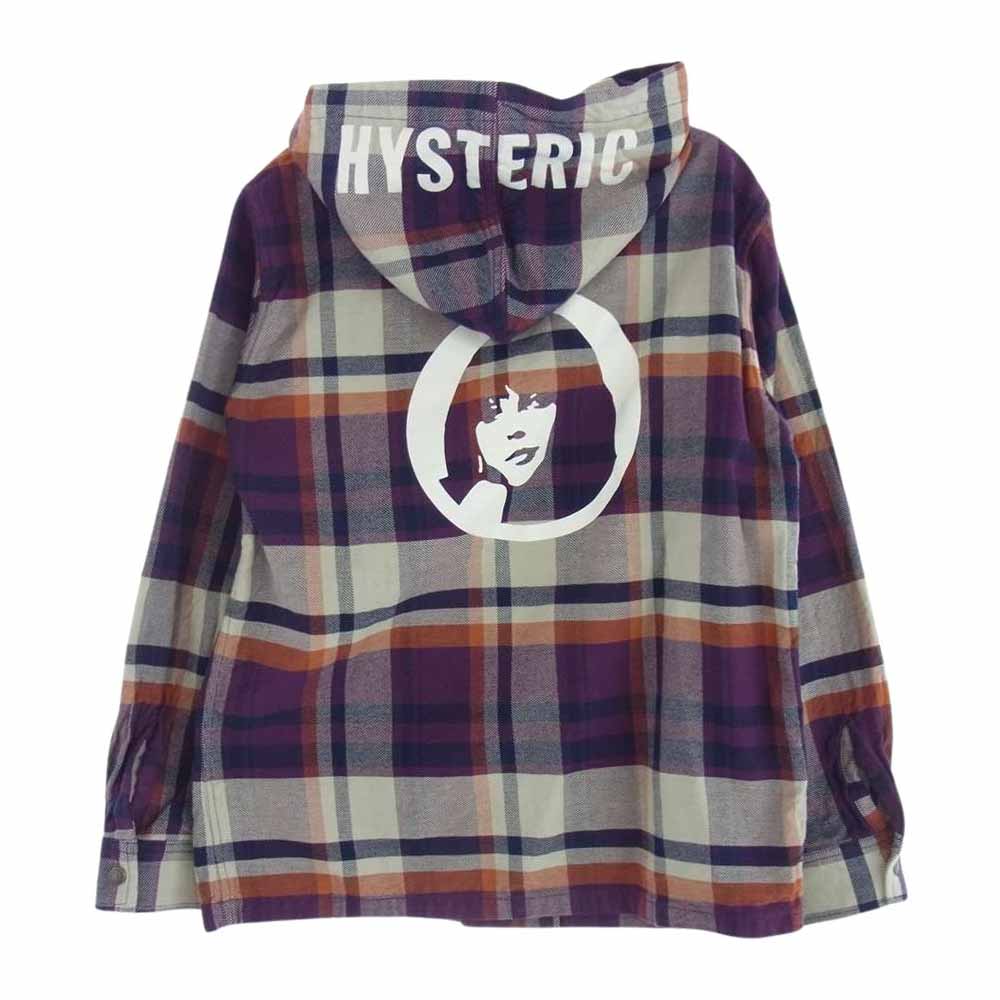 HYSTERIC GLAMOUR ヒステリックグラマー 02211AH01 CIRCLE GIRL フーデッド CP パーカー ジャケット マルチカラー系 M【中古】