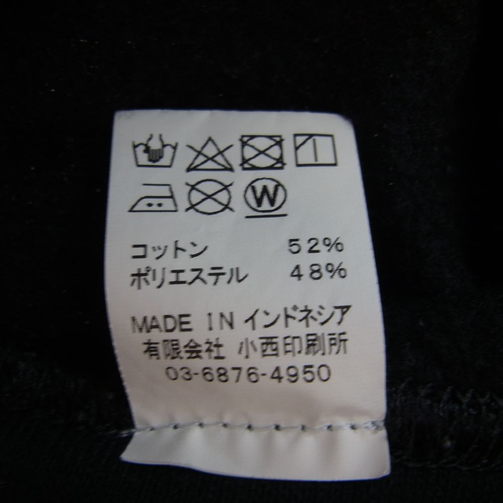 カオスフィッシングクラブ LOGO CREW NECK ロゴ スウェット ブラック系 L【中古】