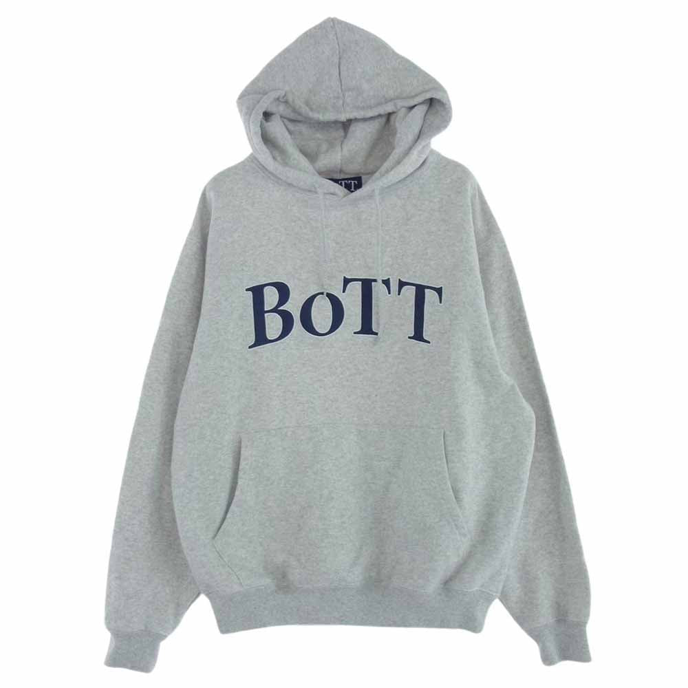 ボット 234BoTT01 OG Logo Pullover Hoodie オージー ロゴ プル オーバー パーカー グレー系 L【中古】