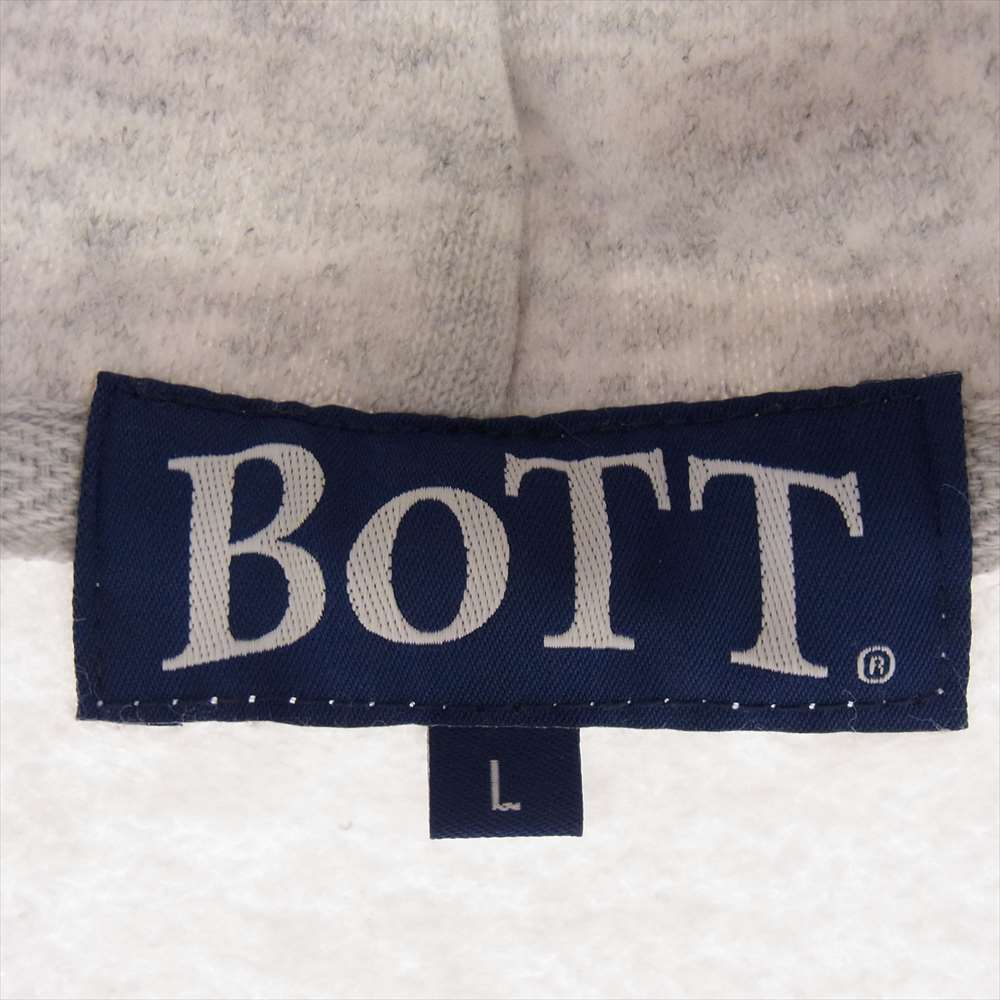 ボット 234BoTT01 OG Logo Pullover Hoodie オージー ロゴ プル オーバー パーカー グレー系 L【中古】