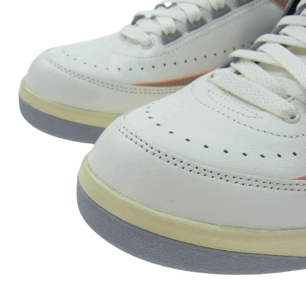 NIKE ナイキ Women's Air Jordan 2 Sunset Haze ウィメンズ エアジョーダン2  ハイカット スニーカー ベージュ系 29cm【極上美品】【中古】