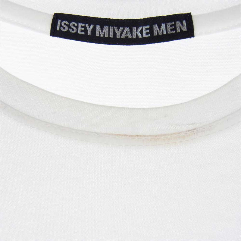 ISSEY MIYAKE イッセイミヤケ ME61JK206 MEN メン Mexico メキシコ サボテン プリント 刺繍 半袖 Tシャツ カットソー ホワイト系 1【中古】