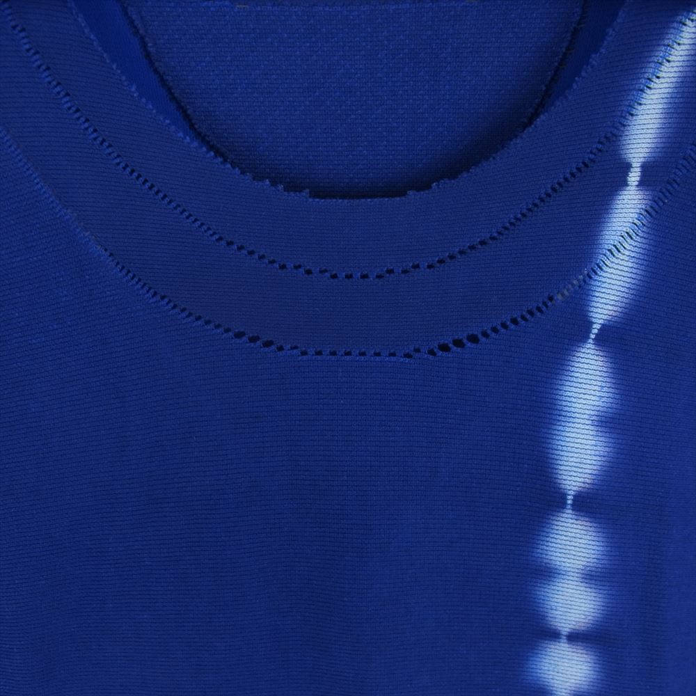 ISSEY MIYAKE イッセイミヤケ ME83KN303 MEN メン A-poc ニット カットオフ 半袖 カットソー ブルー系 サイズ表記なし【中古】