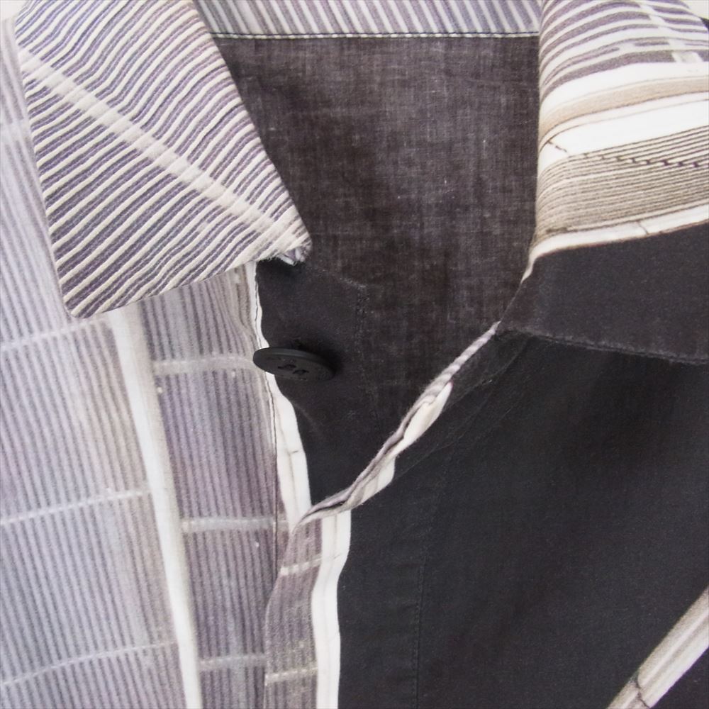 ISSEY MIYAKE イッセイミヤケ ME61FJ069 MEN メン 総柄 プリント 半袖 シャツ 1【中古】
