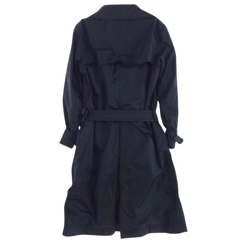 ISSEY MIYAKE イッセイミヤケ ME63FA088 ポリエステル パラシュート ステンカラー コート ブラック系 2【中古】