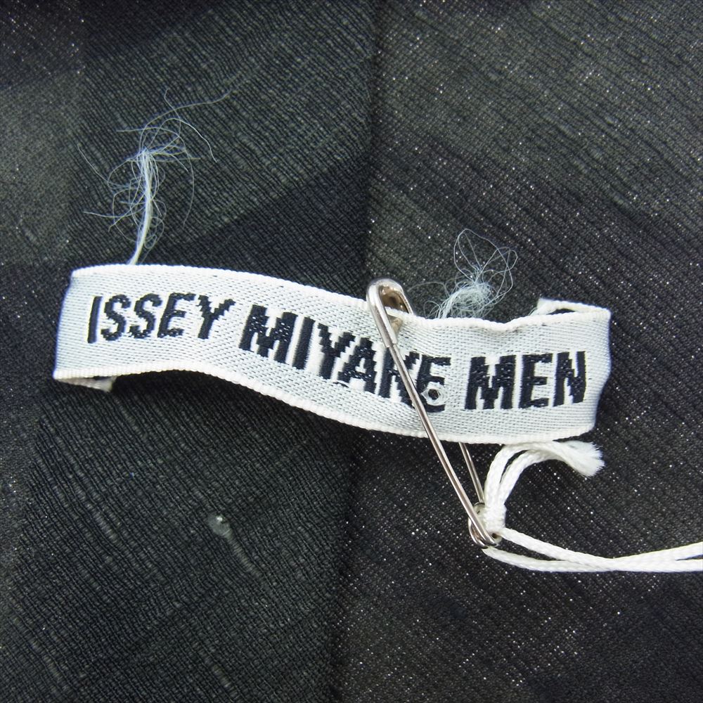 ISSEY MIYAKE イッセイミヤケ MEN メン 村上隆 シルク 総柄 ネクタイ グリーン系【中古】