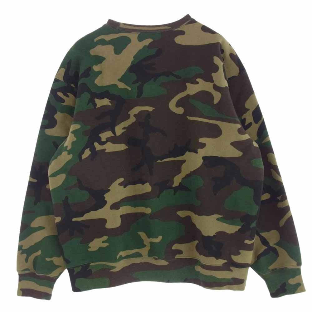 Supreme シュプリーム 22AW Shop Small Box Crewneck Brooklyn Camo ショップ スモール ボックス クルーネック  ブルックリン カモ スウェットシャツ L【極上美品】【中古】