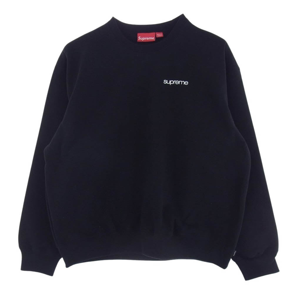 Supreme シュプリーム 23AW NYC Crewneck クルーネック スウェット トレーナー ブラック系 L【極上美品】【中古】