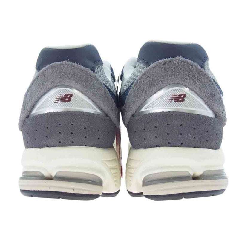 NEW BALANCE ニューバランス M2002REL メッシュ スエード ローカット スニーカー グレー系 27cm【美品】【中古】