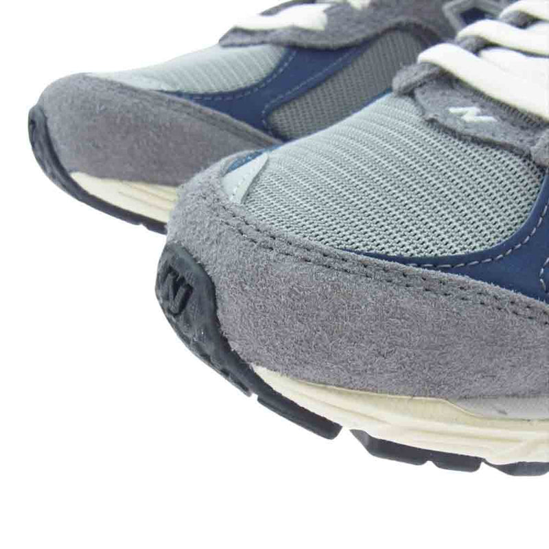 NEW BALANCE ニューバランス M2002REL メッシュ スエード ローカット スニーカー グレー系 27cm【美品】【中古】