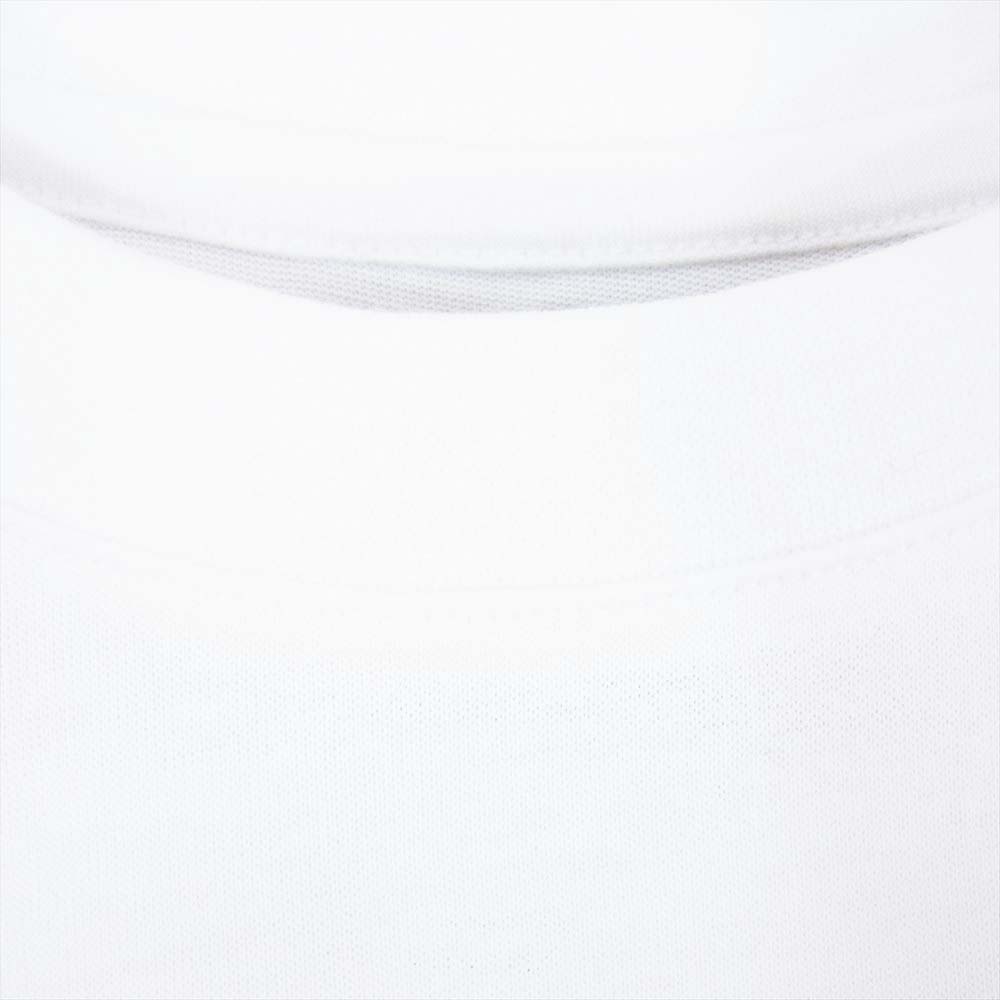 1piu1uguale3 ウノピュウノウグァーレトレ UST-24005 RELAX リラックス 縦ロゴ 半袖 Tシャツ ホワイト系 L【中古】