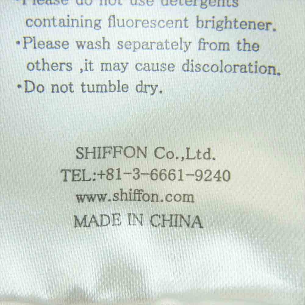 1piu1uguale3 ウノピュウノウグァーレトレ RELAX リラックス ダメージ加工 バンダナ柄 デニム パンツ ホワイト系 L【中古】