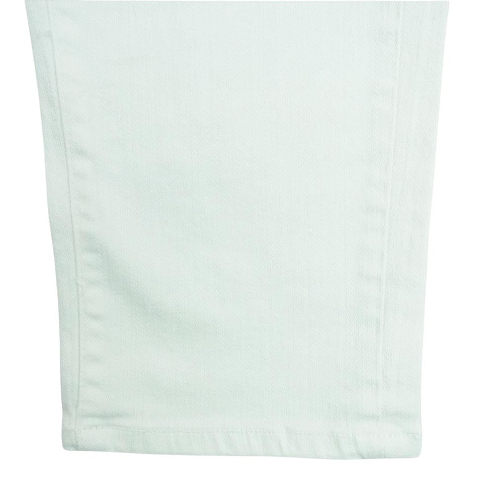 1piu1uguale3 ウノピュウノウグァーレトレ RELAX リラックス ダメージ加工 バンダナ柄 デニム パンツ ホワイト系 L【中古】