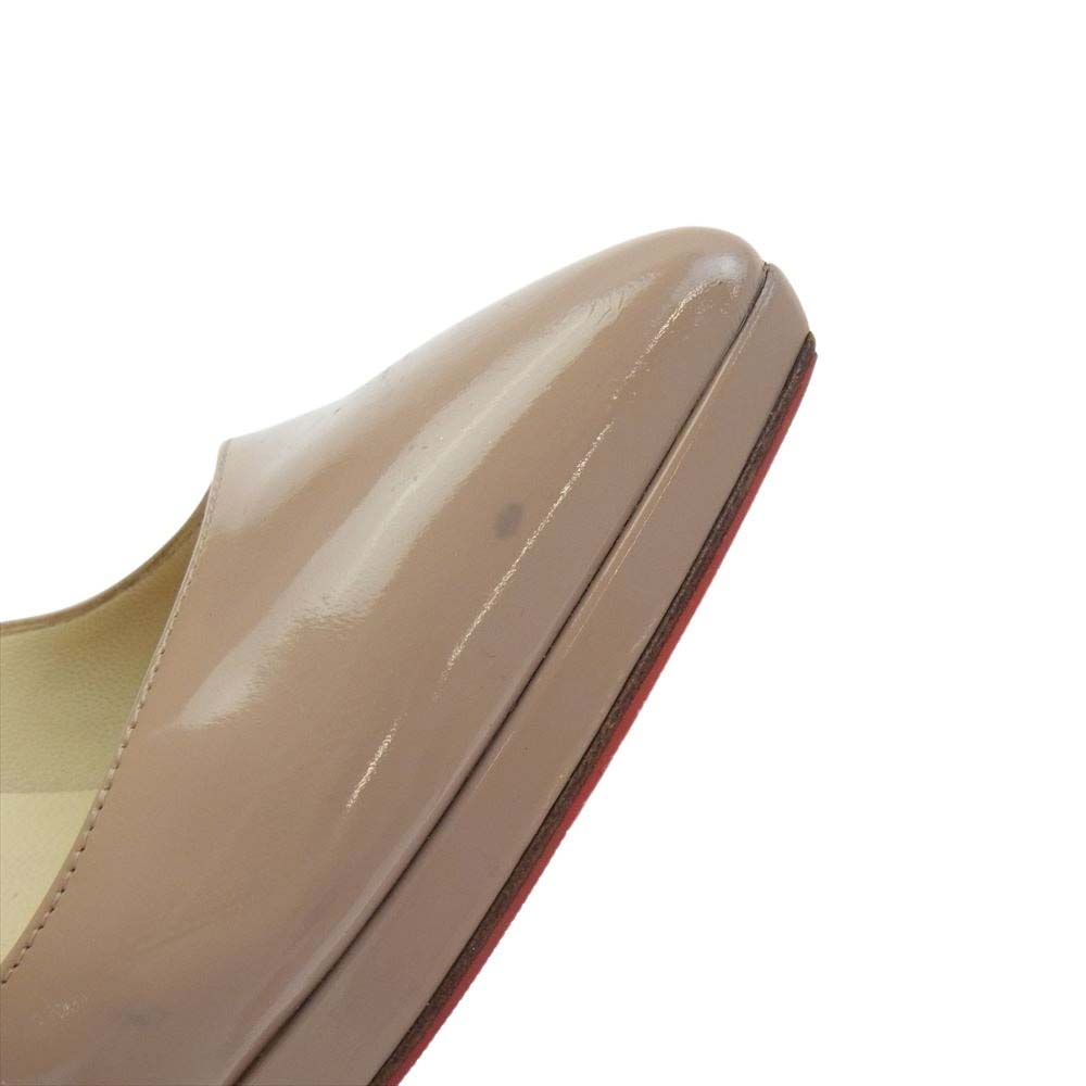 Christian Louboutin クリスチャンルブタン パンプス ヒール ベージュ系 37【中古】