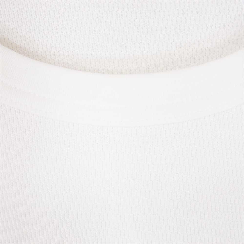 COOTIE クーティー カノコ ハニカム メッシュ オーバーサイズ 半袖 クルーネック Ｔシャツ ホワイト系 M【美品】【中古】