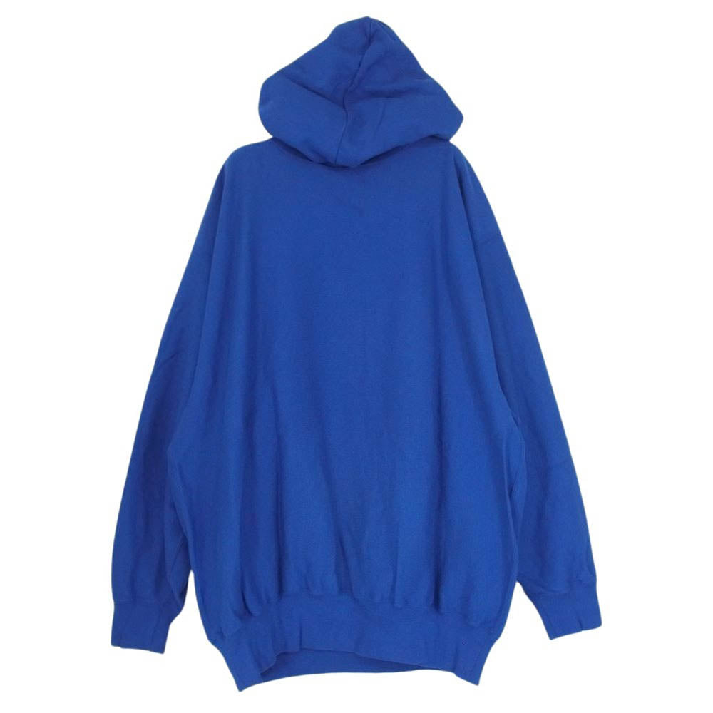 CHALLENGER チャレンジャー 24SS CLG-SW 024-002 SHROOM HOODIE キノコ プリント プルオーバー スウェット パーカー ブルー系 L【中古】