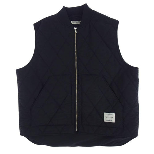 COOTIE クーティー 23AW CTE-23A210 Nylon Quilting Work Vest ナイロン キルティング ワーク ベスト ブラック系 M【中古】
