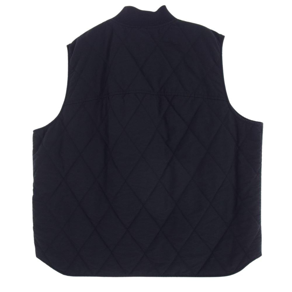 COOTIE クーティー 23AW CTE-23A210 Nylon Quilting Work Vest ナイロン キルティング ワーク ベスト ブラック系 M【中古】