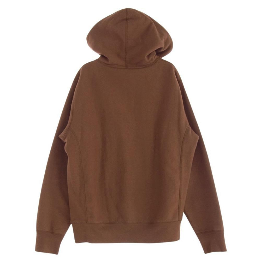 Supreme シュプリーム 17AW Box Logo Hooded  Sweatshirt  Rust ブラウン系 M【中古】