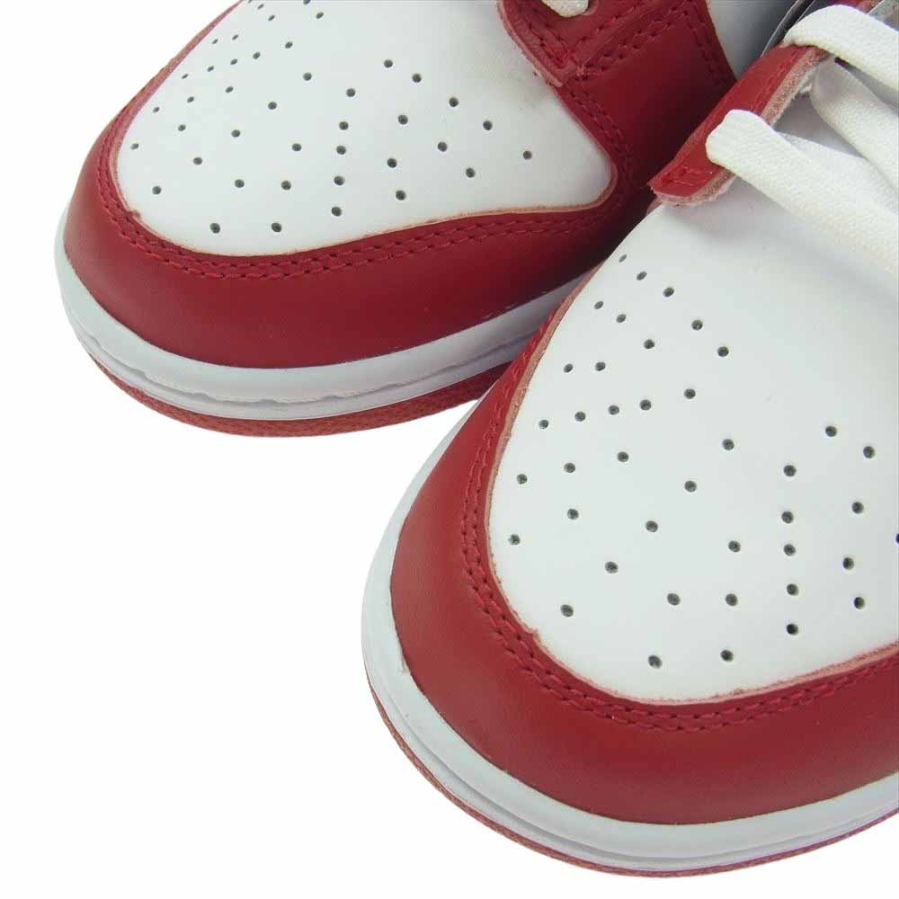 NIKE ナイキ DD1391-602 Dunk Low Gym Red ダンク ロー ジムレッド スニーカー 26.5cm【新古品】【未使用】【中古】