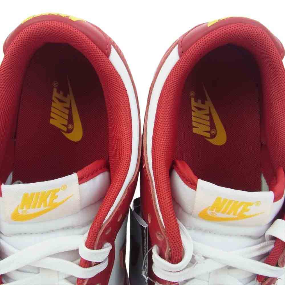 NIKE ナイキ DD1391-602 Dunk Low Gym Red ダンク ロー ジムレッド スニーカー 26.5cm【新古品】【未使用】【中古】