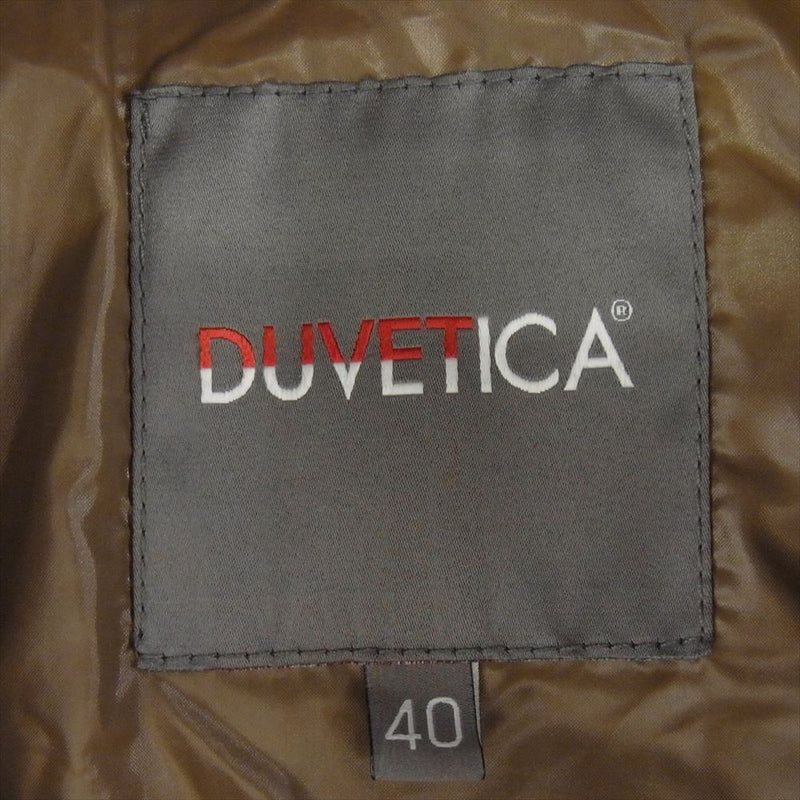 DUVETICA デュベティカ Kappa カッパ ダウン ジャケット ブラック系 40【中古】