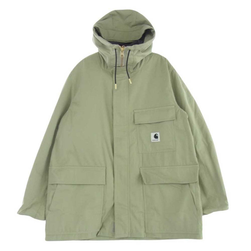 Carhartt カーハート 24SS 24-03390M Sacai サカイ WIP Reversible Coat GRAY×GREEN ジャケット コート グレー系 2【極上美品】【中古】