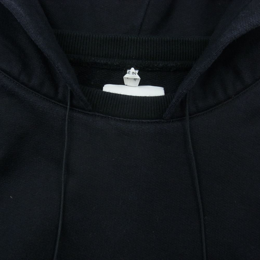 オーエーエムシー 20SS 5559-343-0109 SOLAR HOODIE ソーラー フーディ クロップド プルオーバー パーカー ブラック系 M【中古】