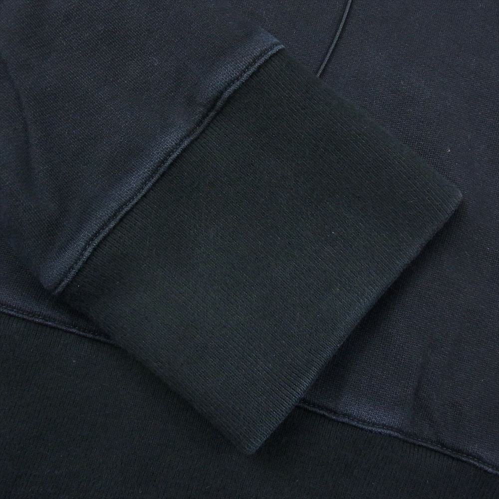 オーエーエムシー 20SS 5559-343-0109 SOLAR HOODIE ソーラー フーディ クロップド プルオーバー パーカー ブラック系 M【中古】
