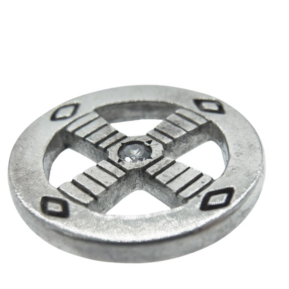 TADY&KING タディアンドキング 石付き ストーン レギュラーホイール シルバー系【中古】