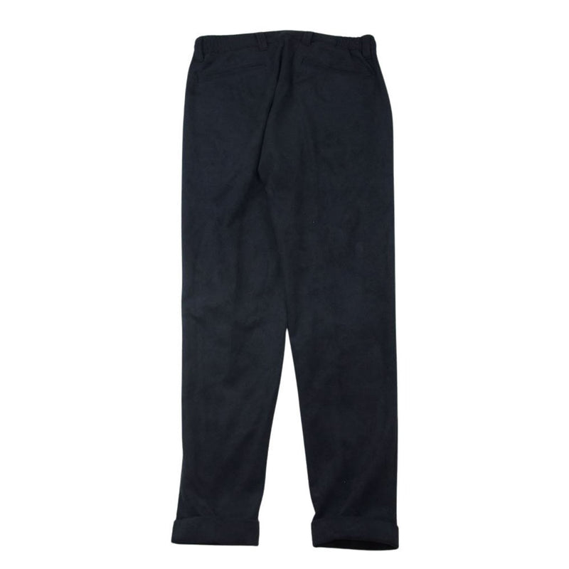 1piu1uguale3 ウノピュウノウグァーレトレ 22AW MRP579 ECO SUEDE ACTIVE SLACKS エコ スエード アクティブ 裾ダブル イージー スラックス パンツ ネイビー系 3【中古】