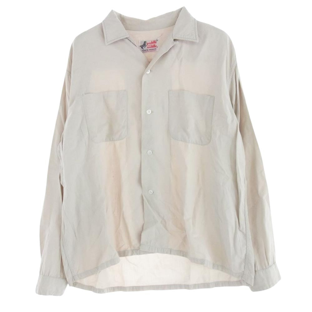 ヴィンテージ 70s paddle and saddle  ベージュ系 L【中古】