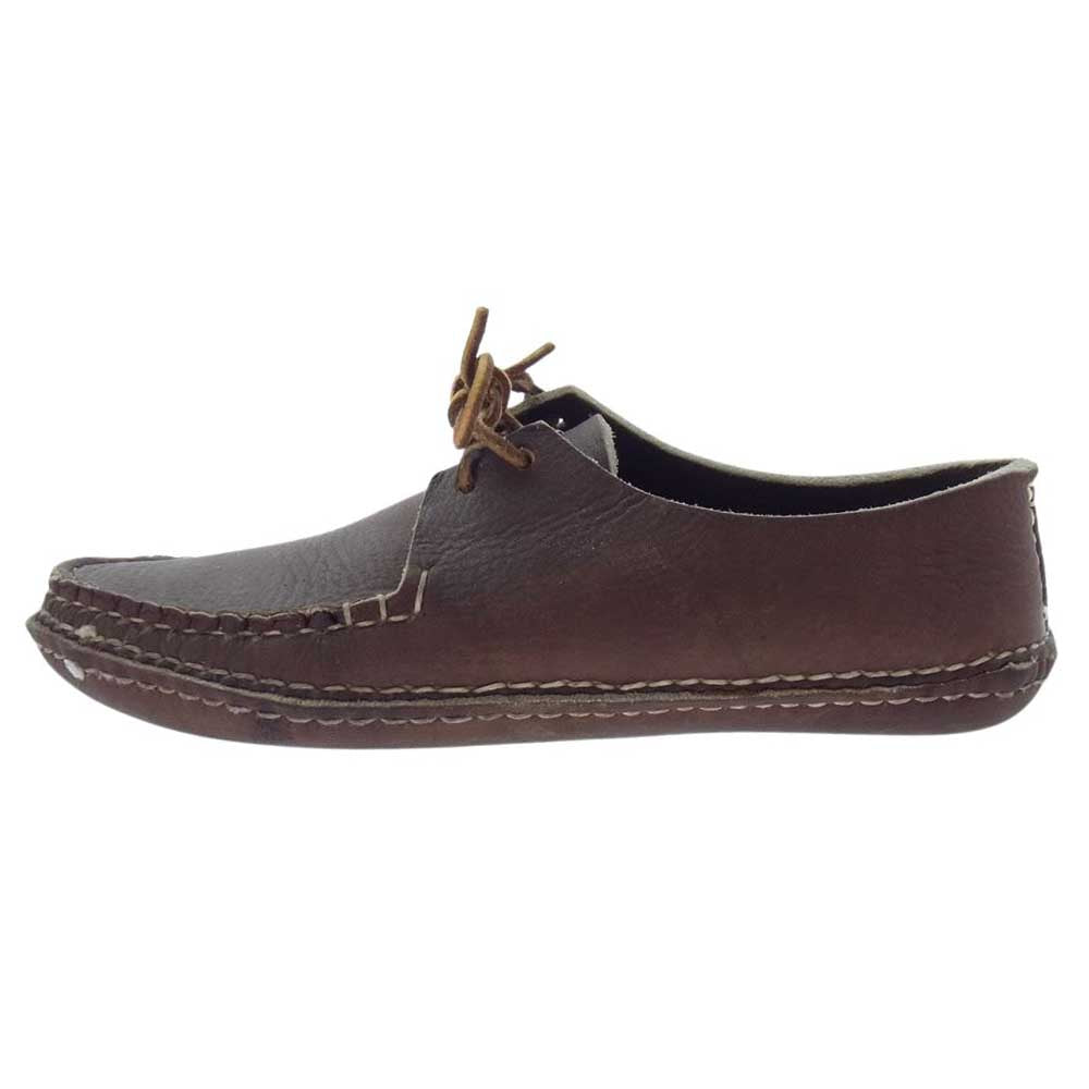 ARROW MOCCASIN アローモカシン レザー ローカット シューズ ブラウン系【中古】