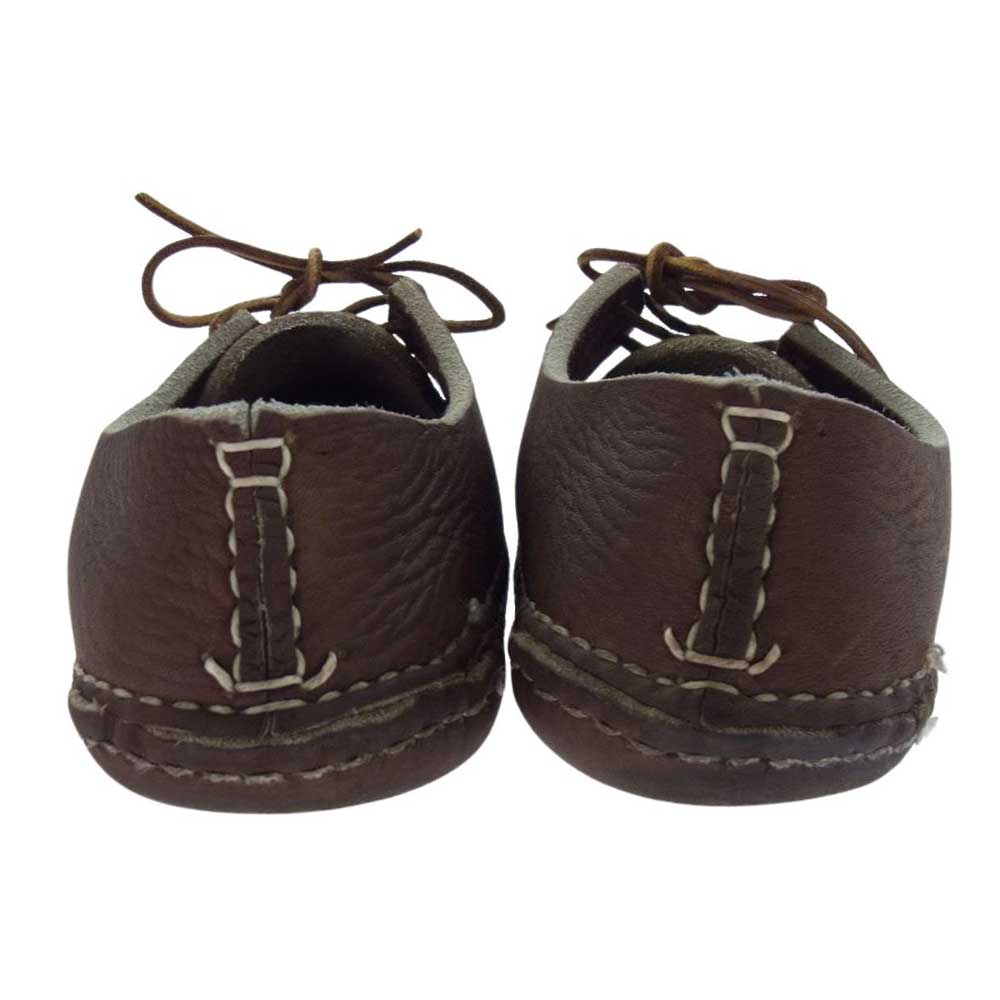 ARROW MOCCASIN アローモカシン レザー ローカット シューズ ブラウン系【中古】
