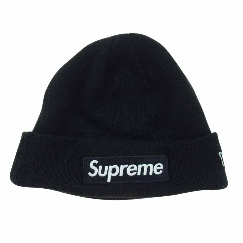 Supreme シュプリーム 23AW New Era  Box Logo Beanie ニューエラ ボックスロゴ ビーニー ニットキャップ ブラック系【中古】