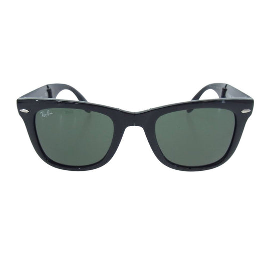 Ray-Ban レイバン FOLDING WAYFARER フォールディングウェイファーラー サングラス ブラック系 50□２2　3N【中古】
