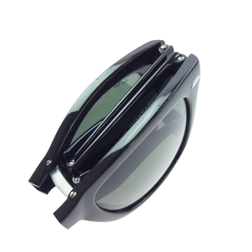 Ray-Ban レイバン FOLDING WAYFARER フォールディングウェイファーラー サングラス ブラック系 50□２2　3N【中古】