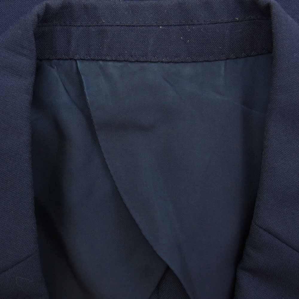 Mr.GENTLEMAN ミスタージェントルマン ES14S-JK02 金ボタン 紺ブレザー 2B テーラード ジャケット ネイビー系 S【中古】