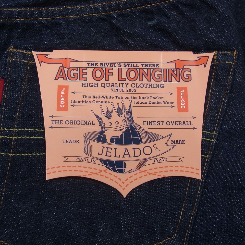 JELADO ジェラード JP94301 Age of Longing 301XX Denim Pants インディゴブルー系 33【新古品】【未使用】【中古】