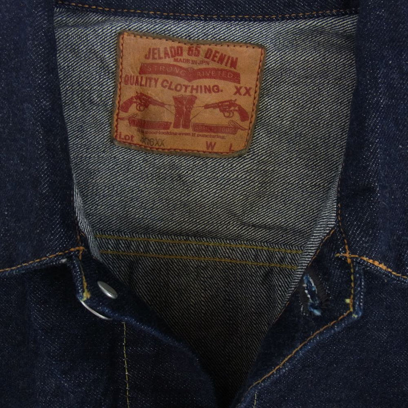 JELADO ジェラード JP94406 55Denim Jacket 406XX 2nd Type デニム ジャケット インディゴブルー系 L【新古品】【未使用】【中古】