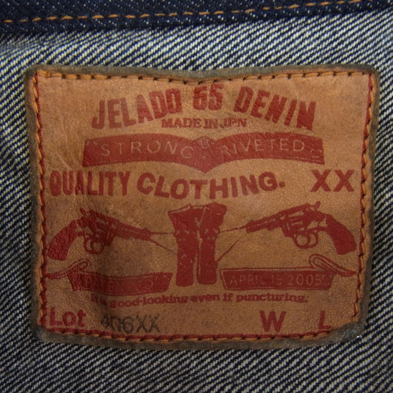 JELADO ジェラード JP94406 55Denim Jacket 406XX 2nd Type デニム ジャケット インディゴブルー系 L【新古品】【未使用】【中古】